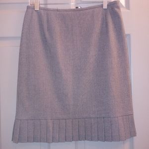 Micro Houndstooth Print Skirt Sz 6P